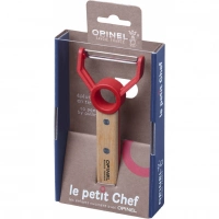 Нож для чистки овощей Opinel Peeler, деревянная рукоять, нержавеющая сталь, коробка купить в Щелкове