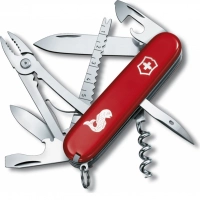 Нож перочинный Victorinox Angler, сталь X55CrMo14, рукоять Cellidor®, красный купить в Щелкове