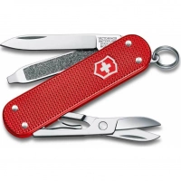 Нож перочинный Victorinox Classic Alox SD Colors, Sweet Berry (0.6221.201G) красный, 58 мм 7 функций купить в Щелкове