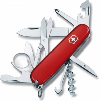 Нож перочинный Victorinox Explorer, сталь X55CrMo14, рукоять Cellidor®, красный купить в Щелкове