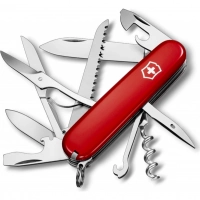 Нож перочинный Victorinox Huntsman, сталь X55CrMo14, рукоять Cellidor®, красный купить в Щелкове