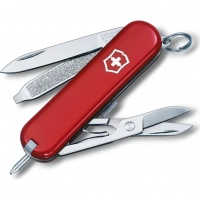 Нож перочинный Victorinox Signature, сталь X55CrMo14, рукоять Cellidor®, красный купить в Щелкове