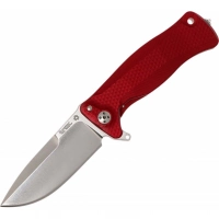 Нож складной LionSteel SR11A RS RED, сталь Uddeholm Sleipner® Satin Finish, рукоять алюминий (Solid®), красный купить в Щелкове