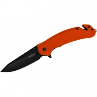 Складной нож Barricade KERSHAW 8650, сталь 8Cr13MoV, рукоять GFN термопластик, оранжевый купить в Щелкове