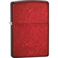 Зажигалка ZIPPO Classic с покрытием Candy Apple Red™, латунь/сталь, красная, глянцевая, 36x12x56 мм купить в Щелкове