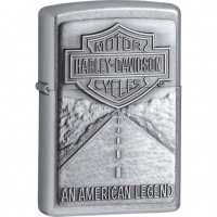 Зажигалка ZIPPO Harley-Davidson® Легенда, с покрытием Street Chrome™ купить в Щелкове