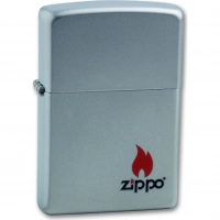 Зажигалка ZIPPO Satin Chrome, латунь с ник.-хром. покрыт., серебр., матовая, 36х56х12 мм купить в Щелкове